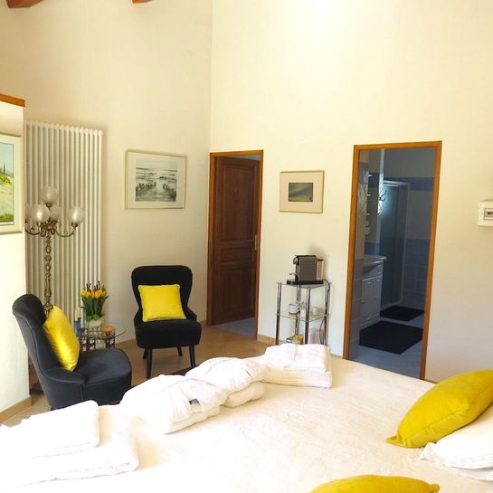 Mas de la Draille - Guest room - Chambre La Garrigue