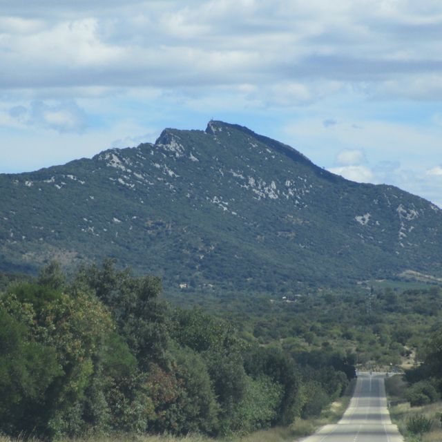 view to the mountains